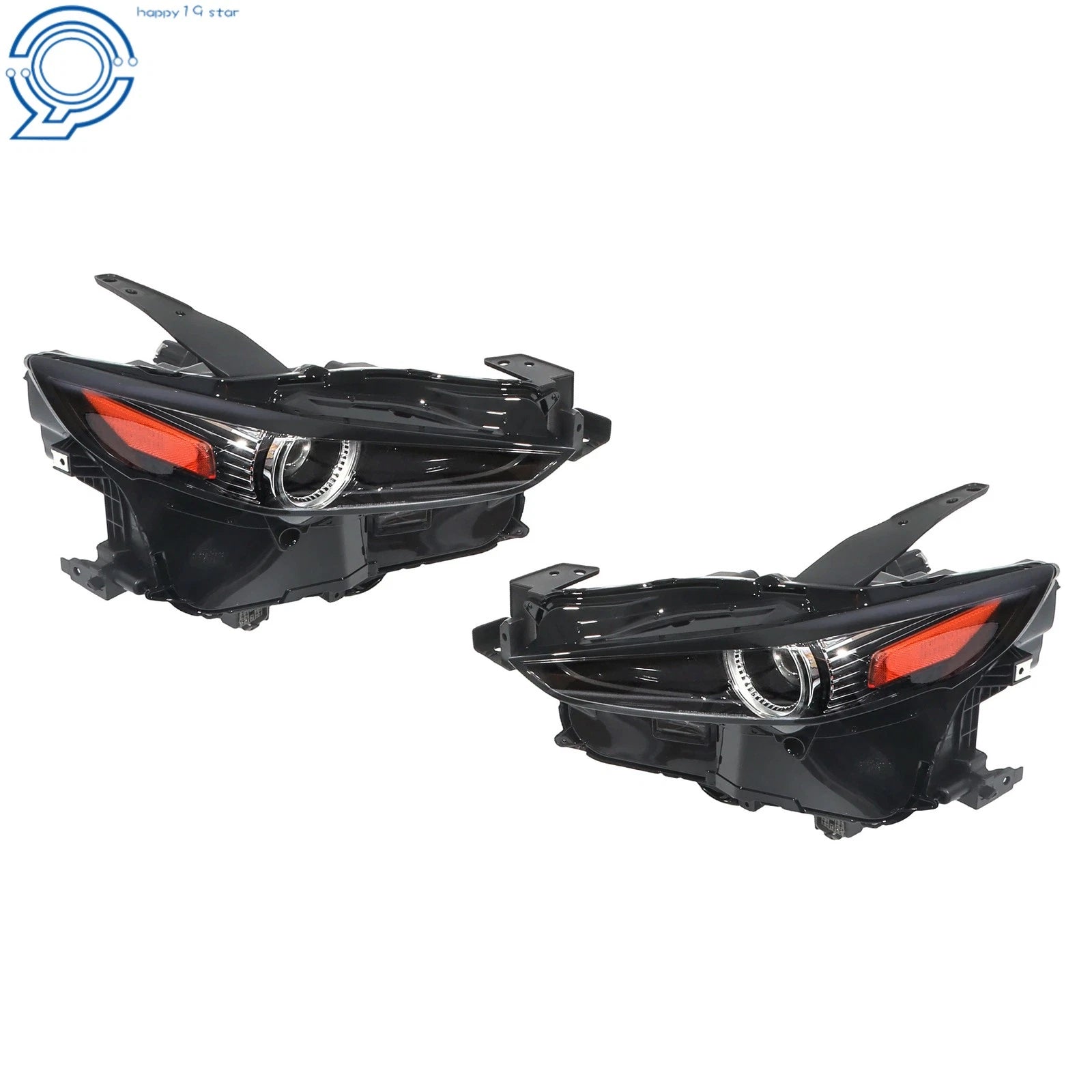 Set of 2 LED Headlights Assembly for Mazda CX30 (2020–2022) Left+Right