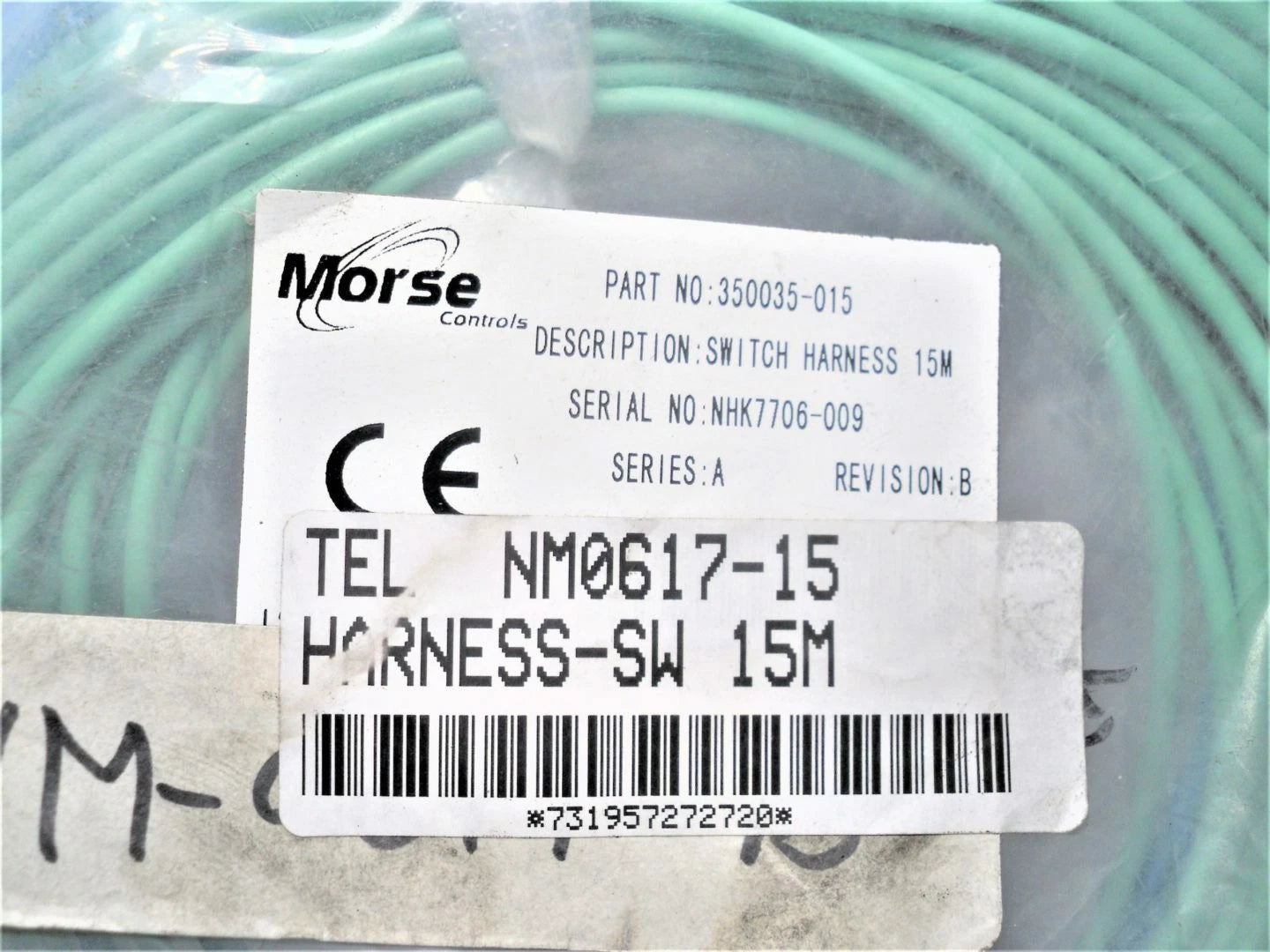 Electric Switch Harness for Morse Controls NM0617-15 (350035-015)