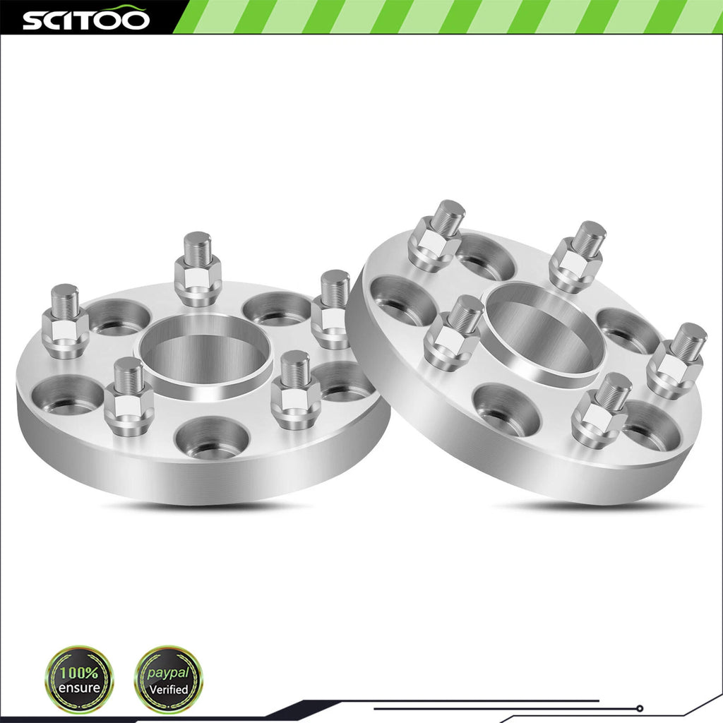 2X 20mm Hubcentric Wheel Spacers 5x4.5 12x1.25 for Subaru Impreza WRX STI