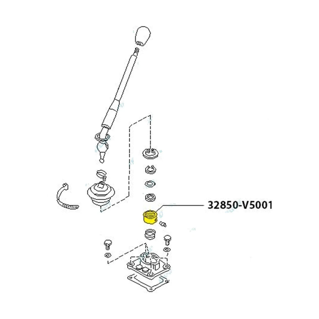 Genuine Nissan Patrol Safari GQ Y60 Gear Shift Lever Socket Bush Assembly