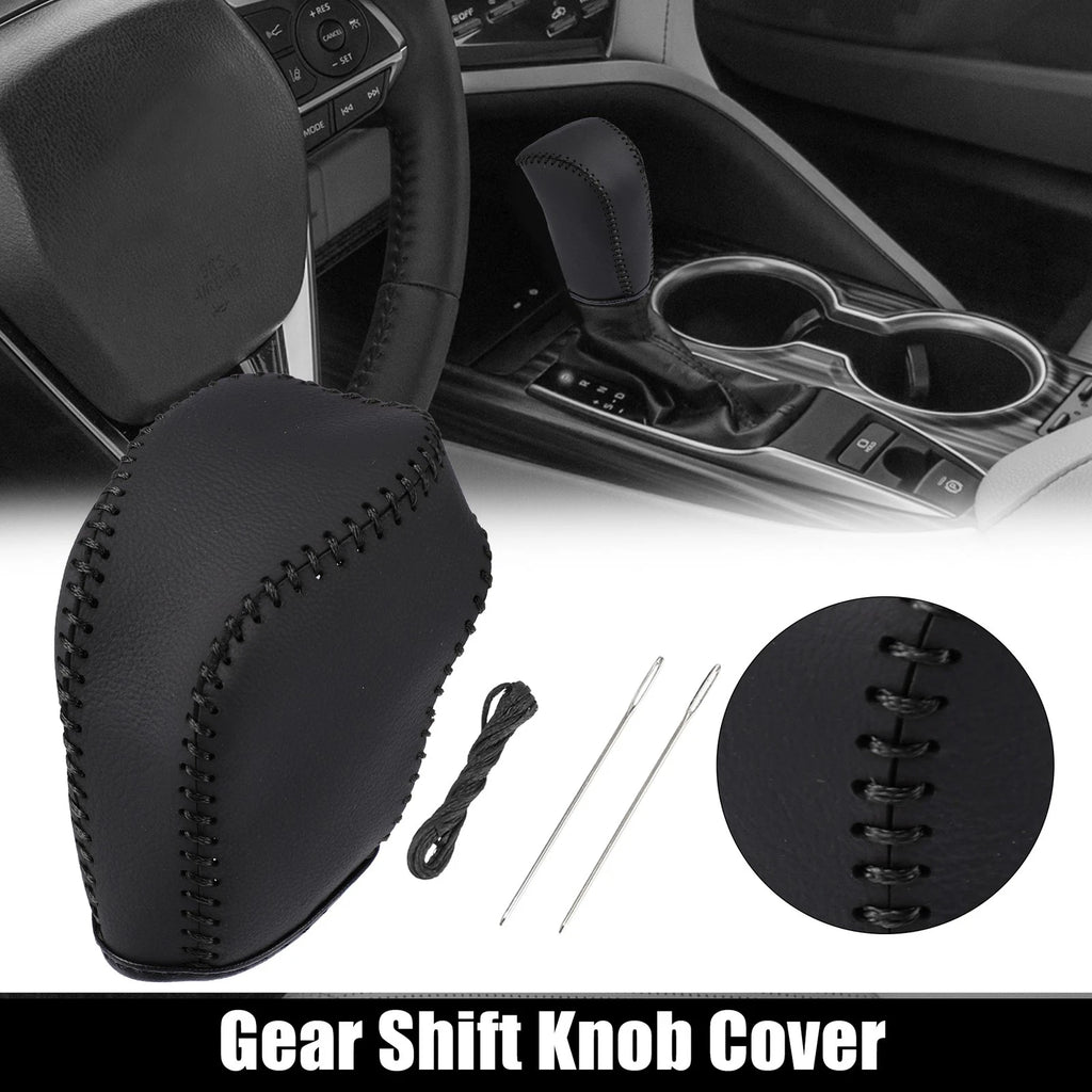 Faux Leather Gear Shift Knob Cover for Toyota Corolla (2014–2021)