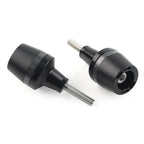 Black Frame Sliders Crash Protectors for Yamaha Suzuki Honda Kawasaki Universal
