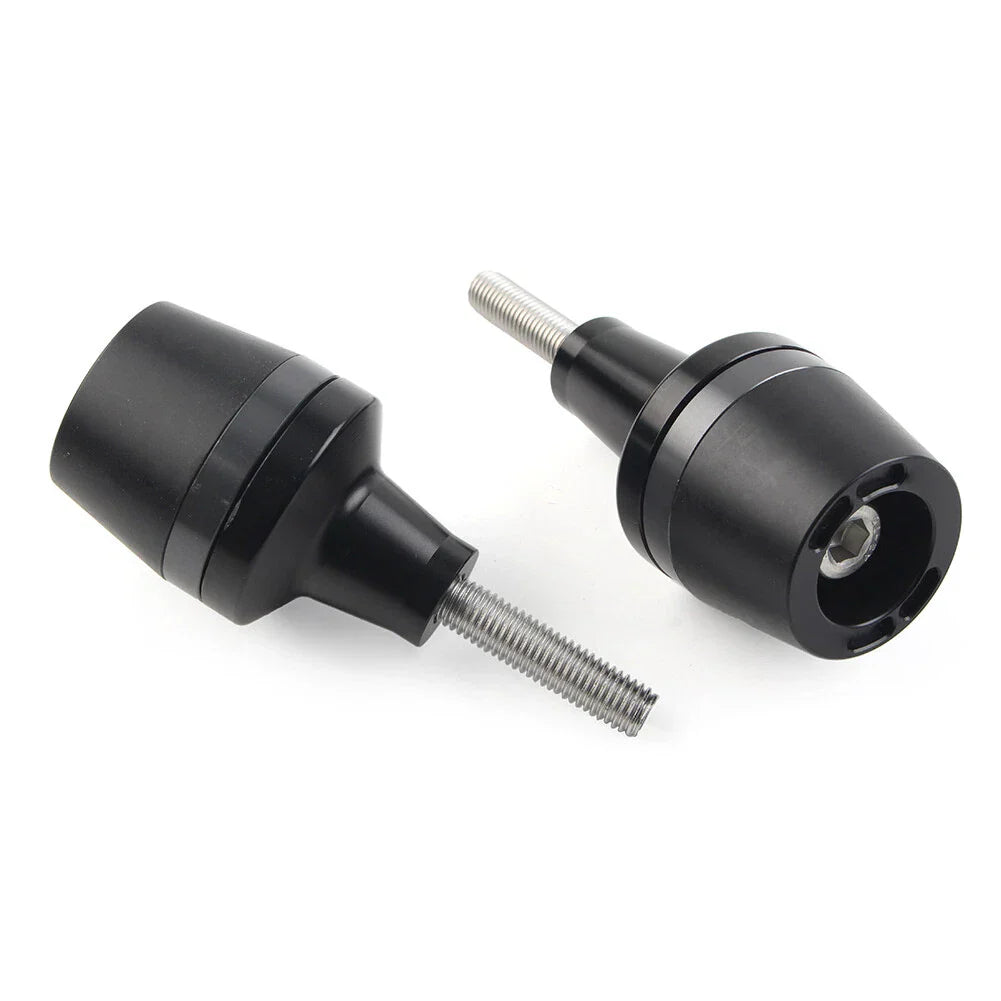 Black Frame Sliders Crash Protectors for Yamaha Suzuki Honda Kawasaki Universal