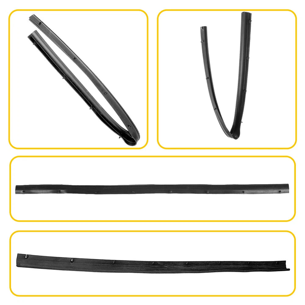 Front Door Lower Weatherstrip Seal for Ford F250/F350/F450 Super Duty (1999–2016)