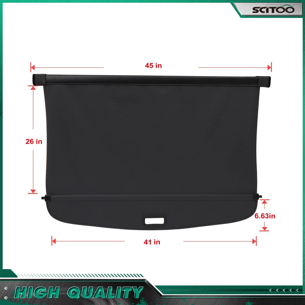 Trunk Shade Cargo Cover for Toyota Prius (2016–2022)