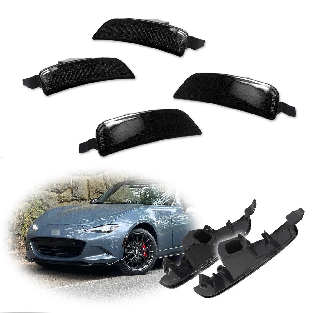 Smoked Side Marker Lights for Mazda MX-5 Miata (2016–2022)