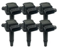 Set of 6 Ignition Coils for Audi A6 Quattro 2.8L V6 (1998–1999)