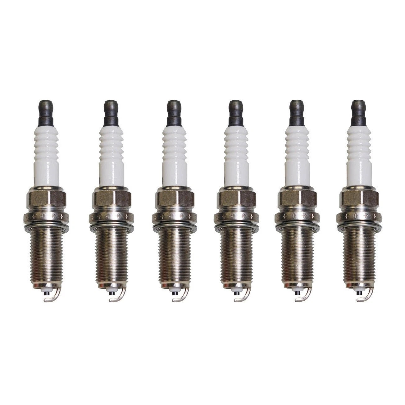 Set of 6 U-Groove Spark Plugs DENSO 6076 for Dodge Nissan Toyota