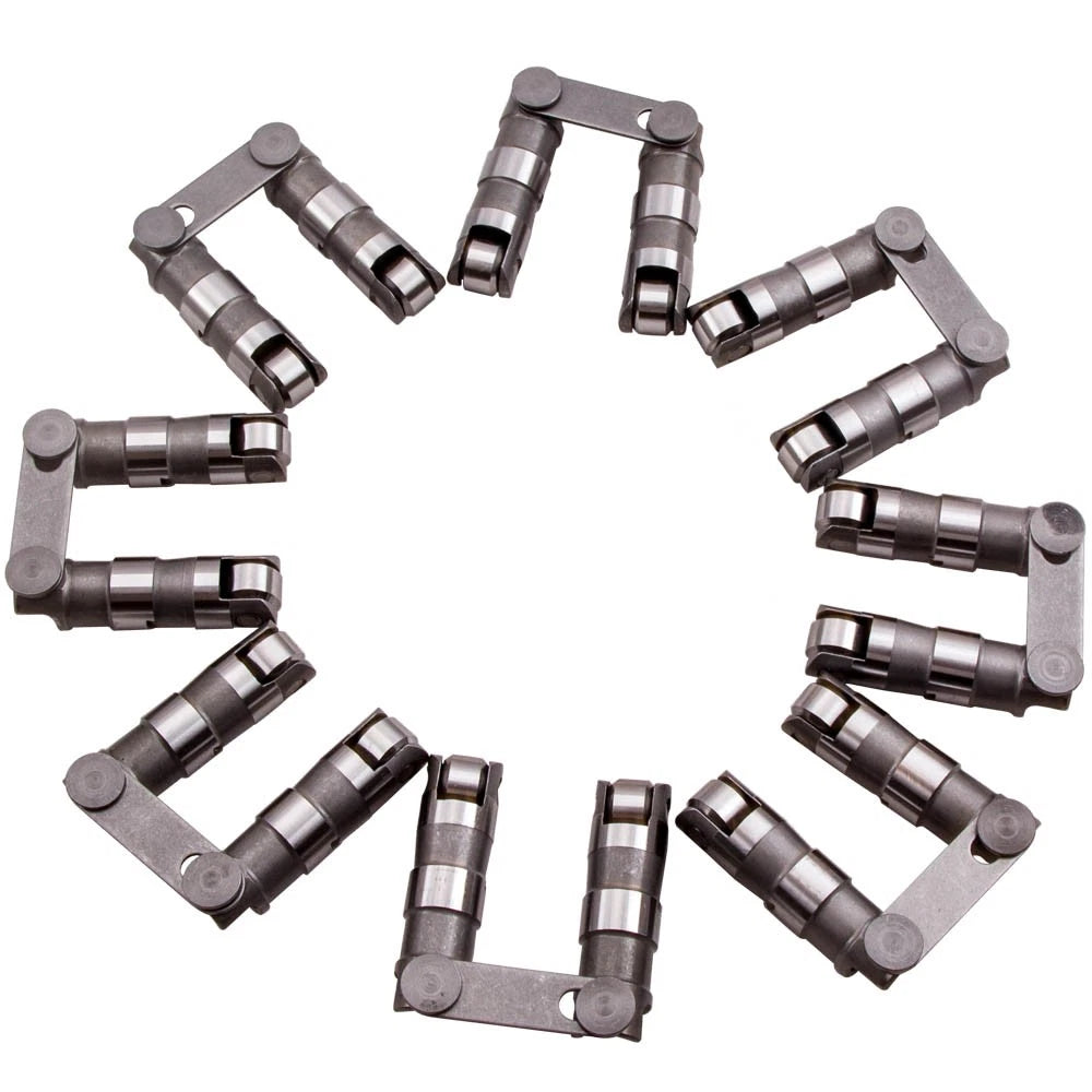 Retro-Fit Roller Lifters + Link Bar Small Block for Chevy SBC 350 265 - 400 V8