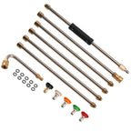 4000 PSI 15 in Pressure Washer Extension Wand for Stainless Steel Brass (6)