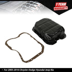 Engine Oil Pan & Gasket for Chrysler Dodge Jeep Kia (2005–2016)