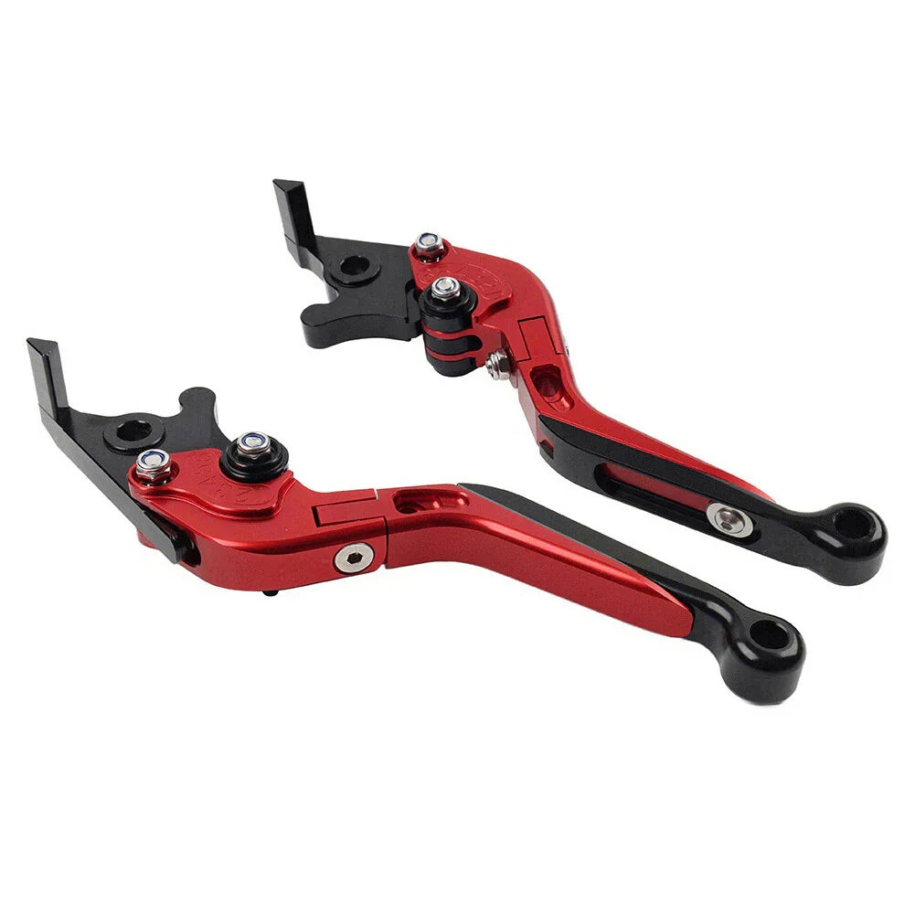CNC Red Extendable Brake Clutch Levers for Yamaha YZF R1 R6 R6S (2004-2016)