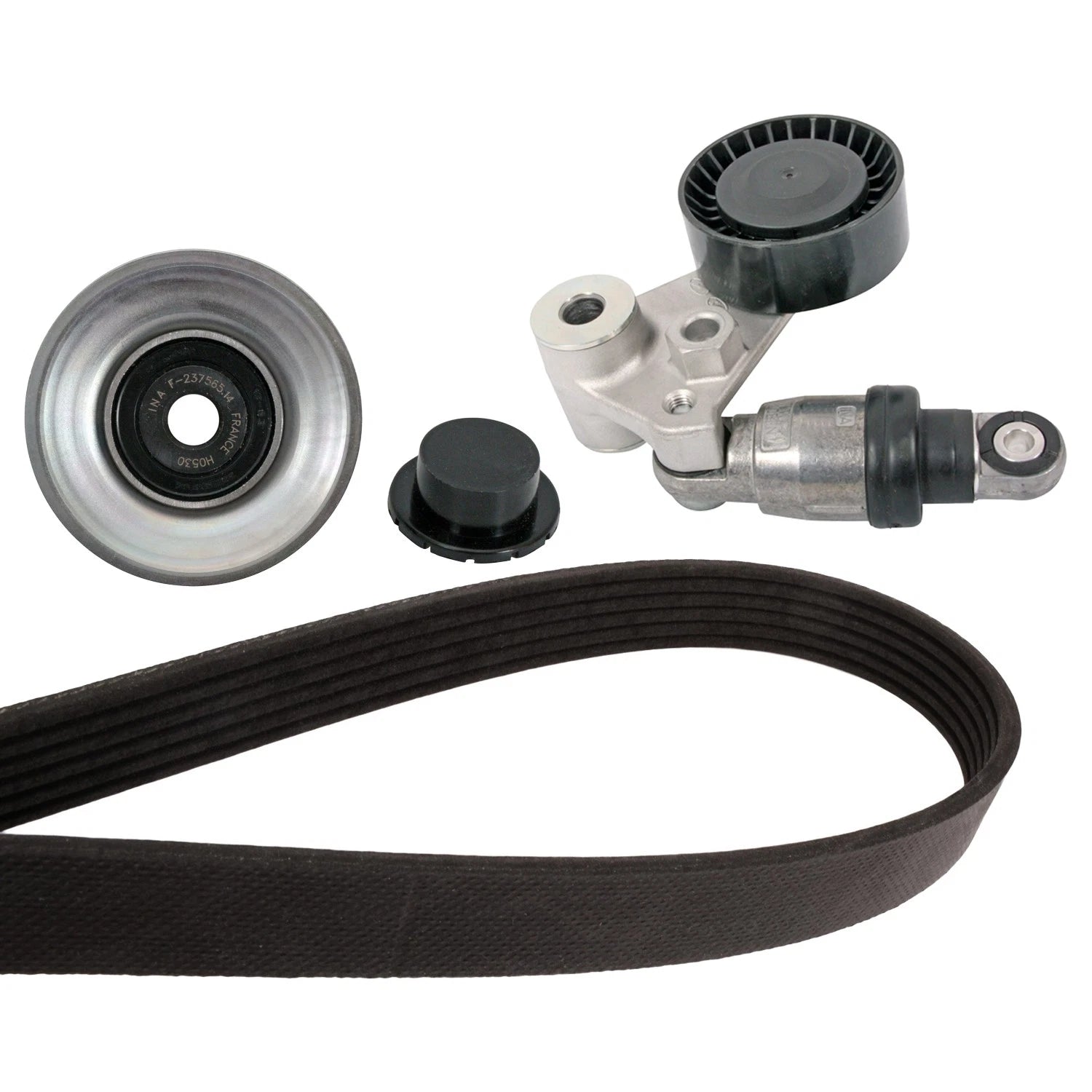 Drive Belt Idler Pulleys Tensioner Kit for Kia Sedona (2002–2005)
