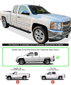 5-Inch Wheel to Wheel iBoard for Silverado Sierra Double Cab (1999-2013)