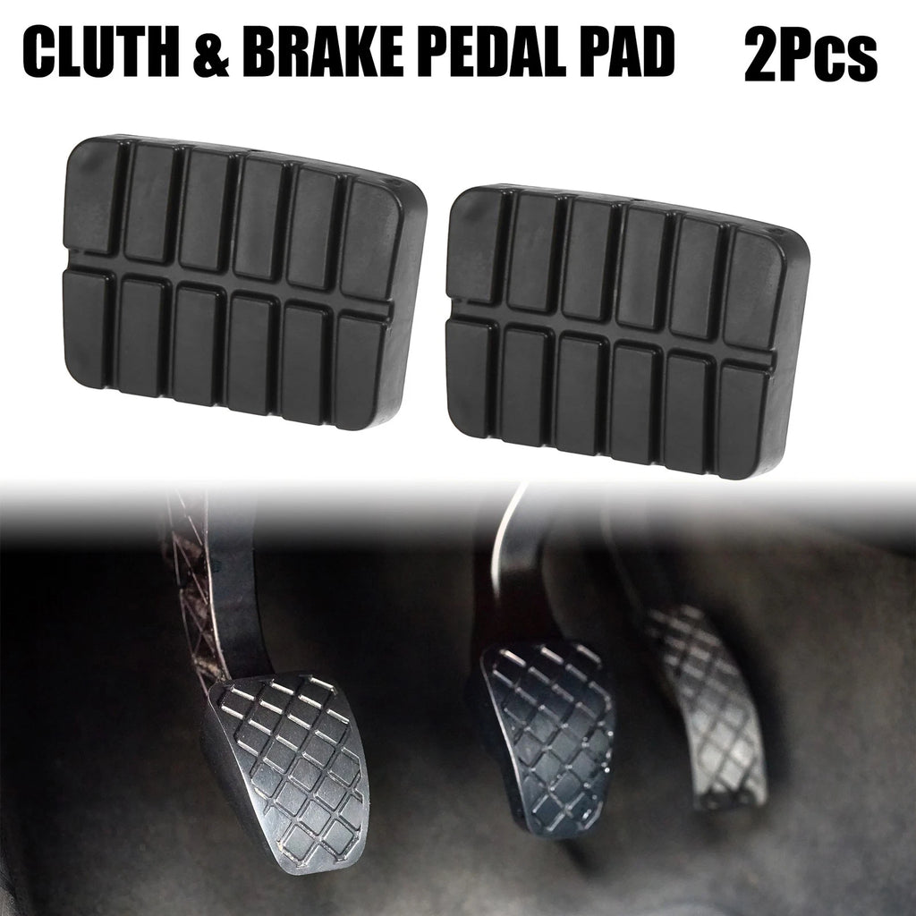 2X Anti-Slip Clutch Brake Pedal Cover for Nissan Sentra D21 (1986–1994)