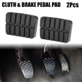 2X Anti-Slip Clutch Brake Pedal Cover for Nissan Sentra D21 (1986–1994)