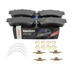 Set of 4 Bosch QuietCast Front Ceramic Brake Pads for Ford Fusion MKZ (2006–2012)