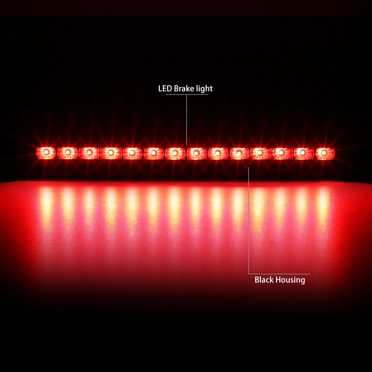 Full LED Third Tail Brake Light for Land Cruiser (1998–2007)