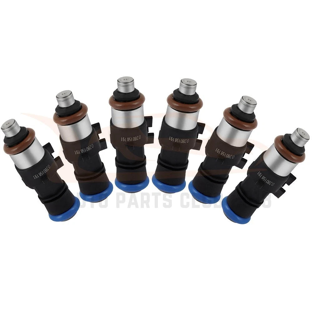 Set of 6 Fuel Injectors for Ford F-150, Explorer, Mustang
