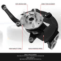 Front Left Loaded Wheel Bearing Knuckle for Fusion MKZ Milan (2003–2012)