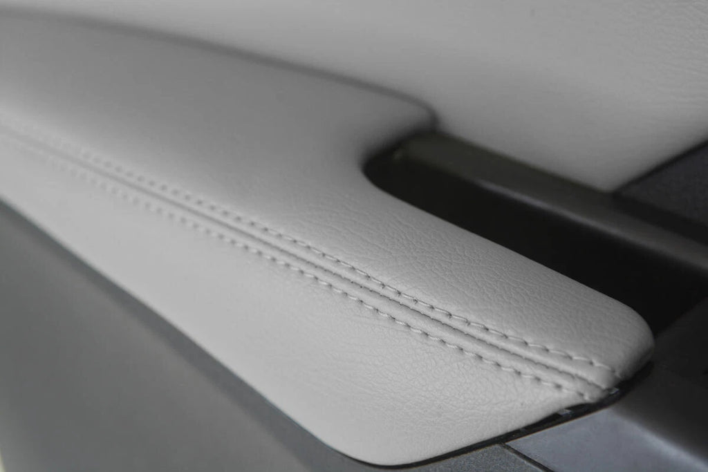 Leather Armrest Door Panel Cover for Acura RDX (2013–2018) Gray