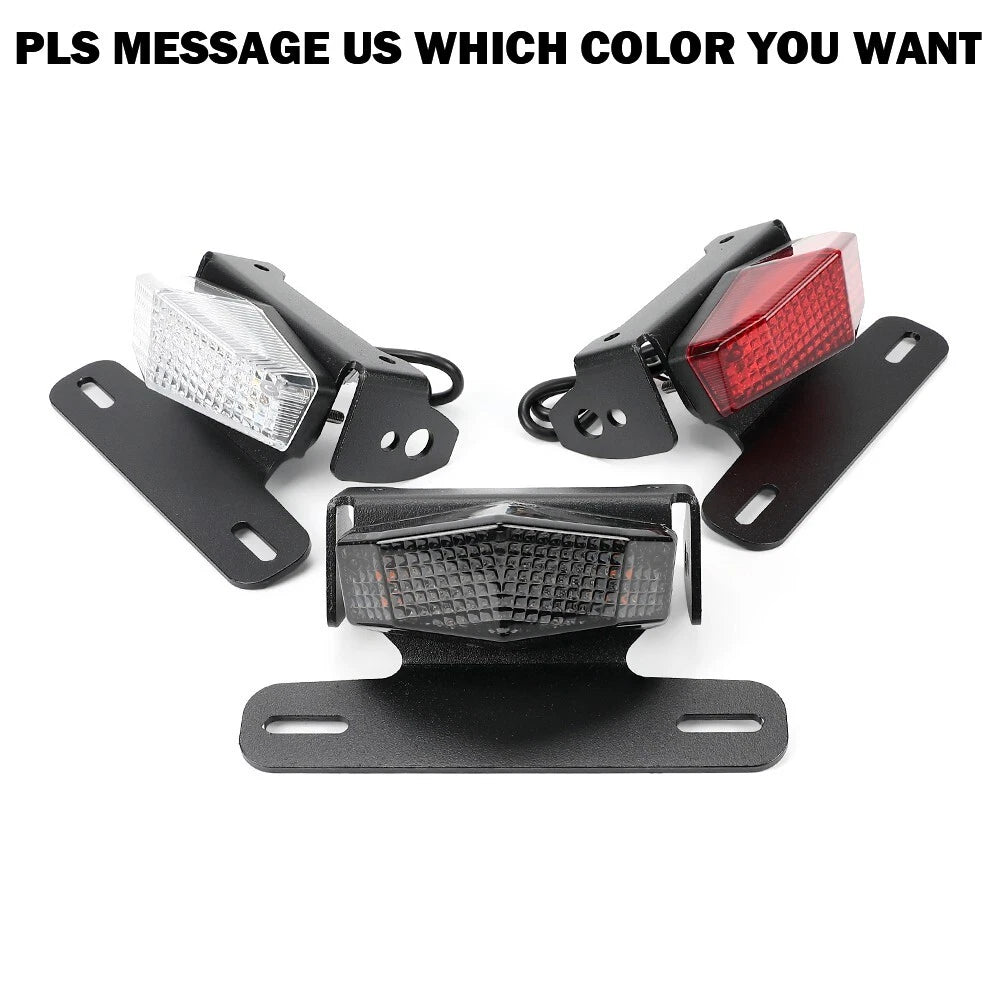 Rear Fender License Plate Holder for Suzuki DRZ400E DR-Z400S DRZ 400 SM (2023-2024)