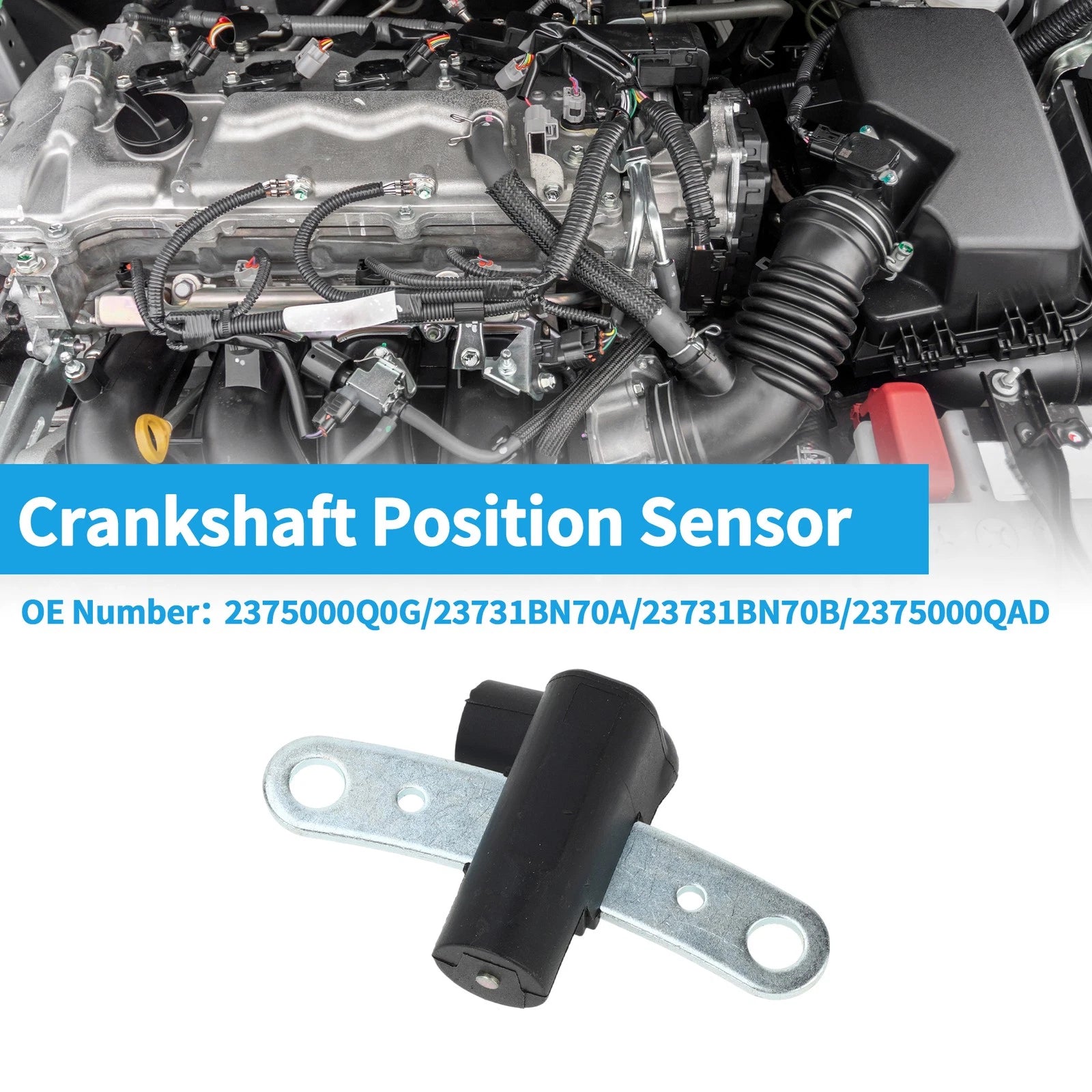 Crankshaft Position Sensor for Nissan Almera Hatchback (2003–2006) No. 2375000Q0G
