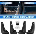 Mud Flaps for Chevrolet Equinox (2025–2026) Front & Rear Splash Guards
