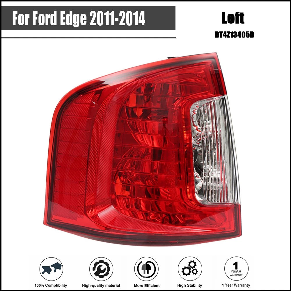 Tail Light Assembly for Ford Edge (2011–2014) Halogen Driver Side