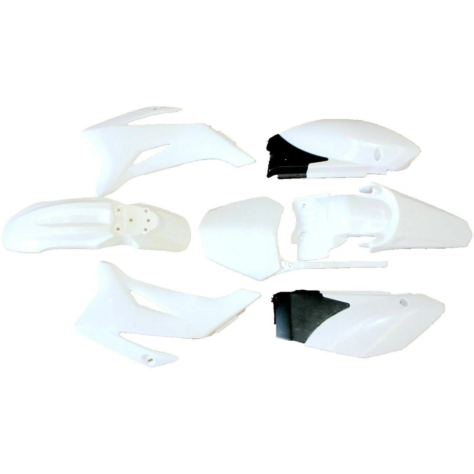 Fender Kit for TTR110 150 160cc Pit Pro Trail Dirt Bike (White)