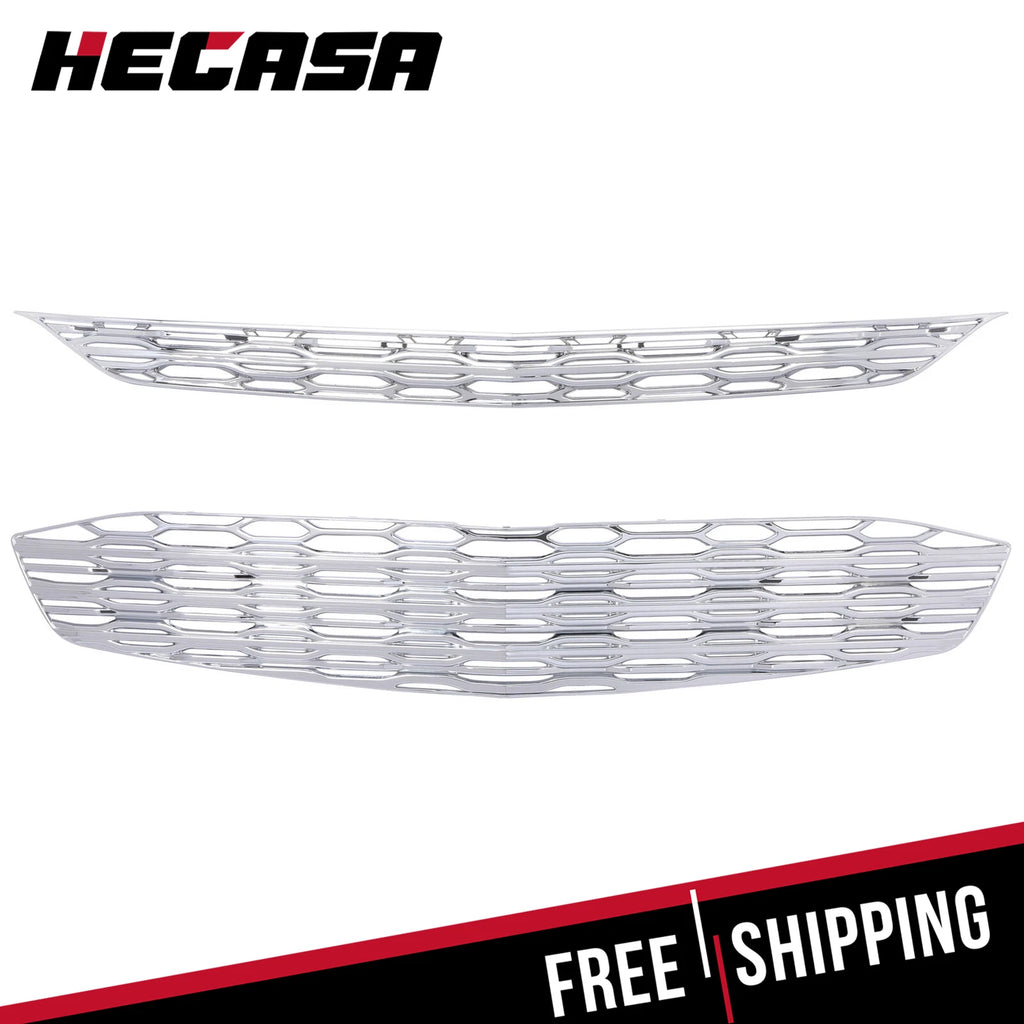 Chrome Grille Overlay for Chevy Malibu (2016–2018)