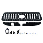 Stainless Black Sheet Grille for Toyota Tundra (2018-2019)
