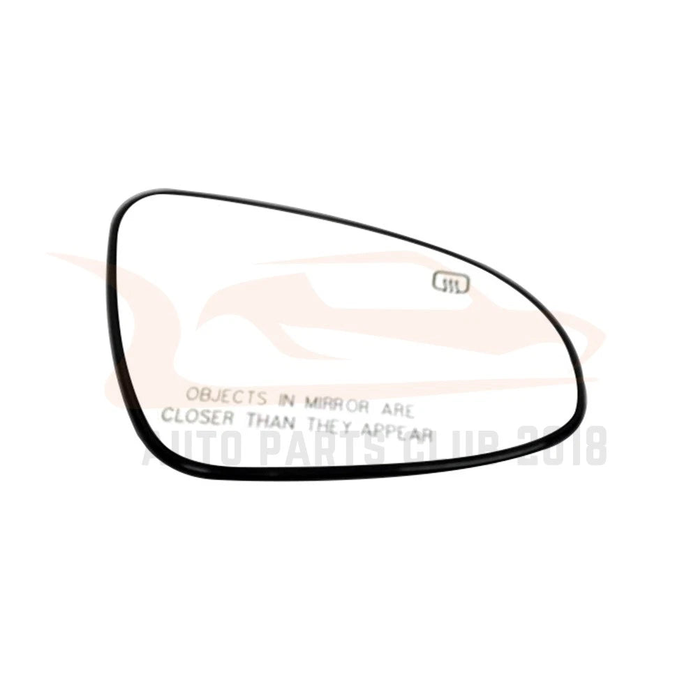Heated Right Side Replacement View Mirror Glass for Toyota Corolla (2014–2021)