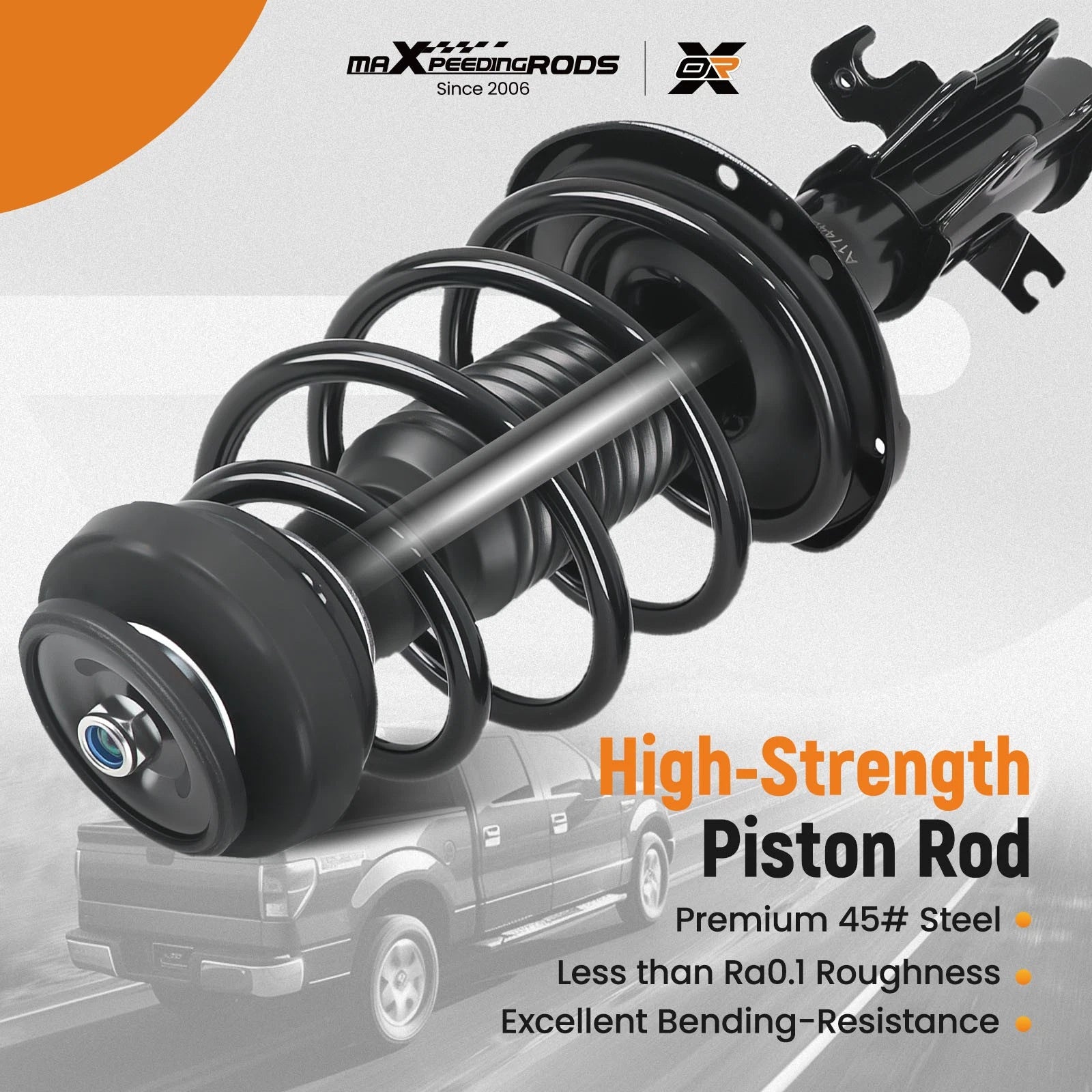 Complete Strut Shock Coil Spring Assembly for Chevy Camaro SS V8 (2013–2015)