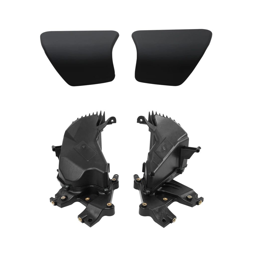 Black Fairings Storage Glove Boxes with Doors for Harley Touring Road Glide (2015–2023)