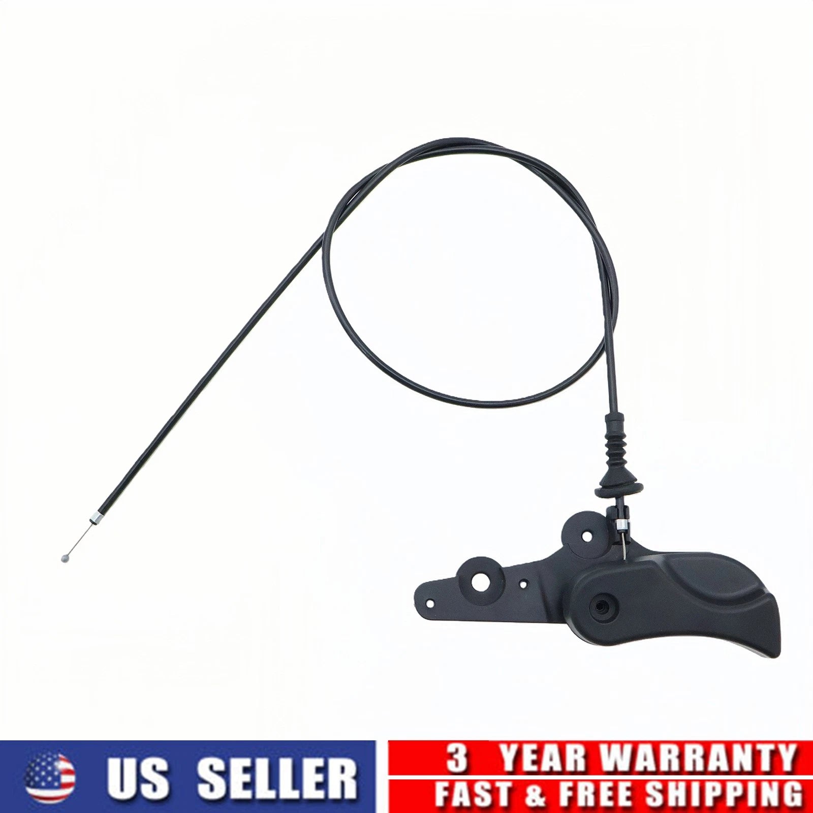 Hood Release Handle & Cable for BMW E90 E92 X1 328i 335i (2007–2013) 51237201904