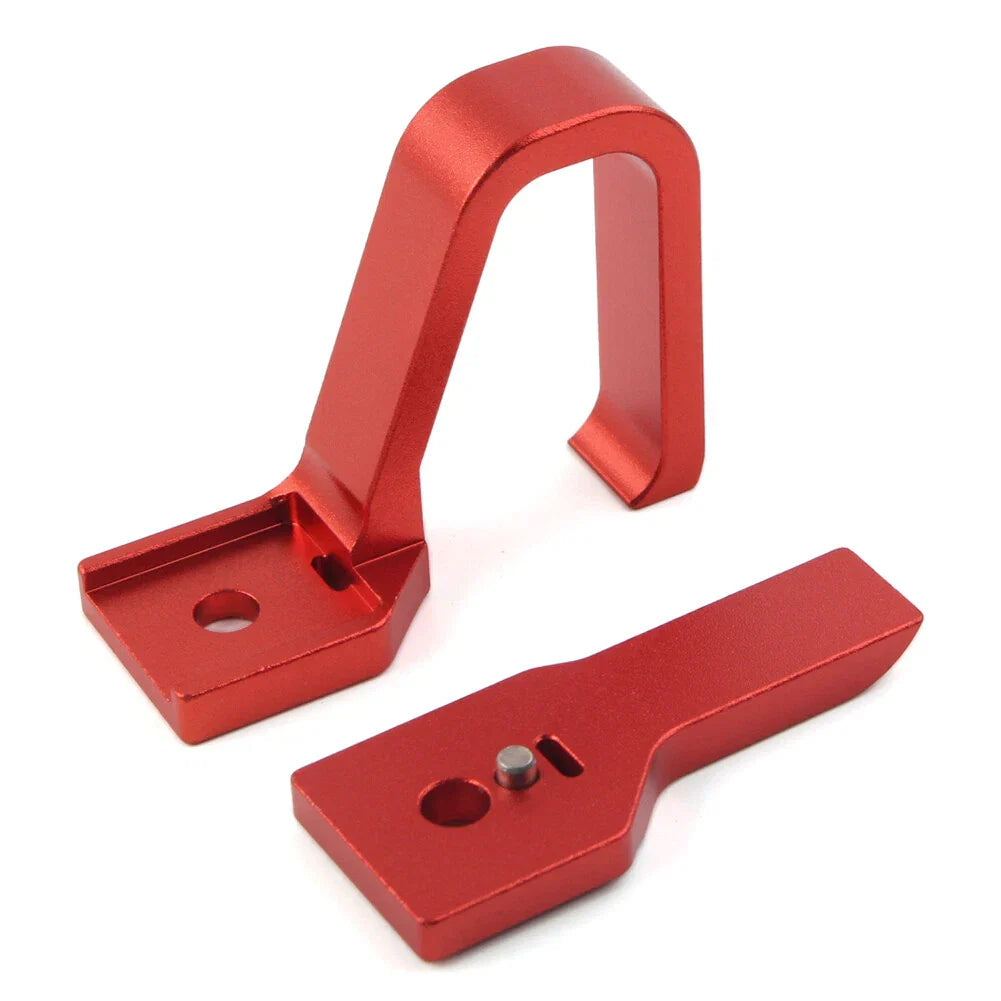 Red CNC Front Brake Cable Clamp for Yamaha YZ125 YZ250 YZ250F YZ80