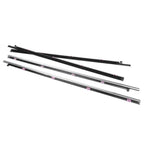 Set of 4 Outside Window Moulding Trims Weather-strips for Honda Accord (2013–2017)