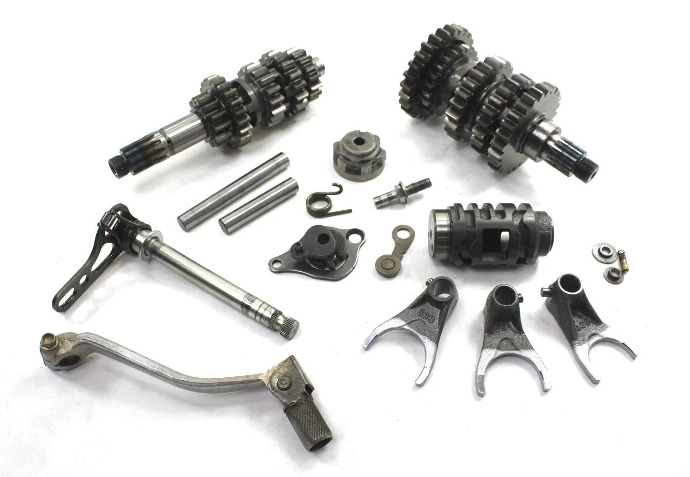 Transmission Shafts with Gears for Kawasaki KX250 (2023) OEM 13128-0729