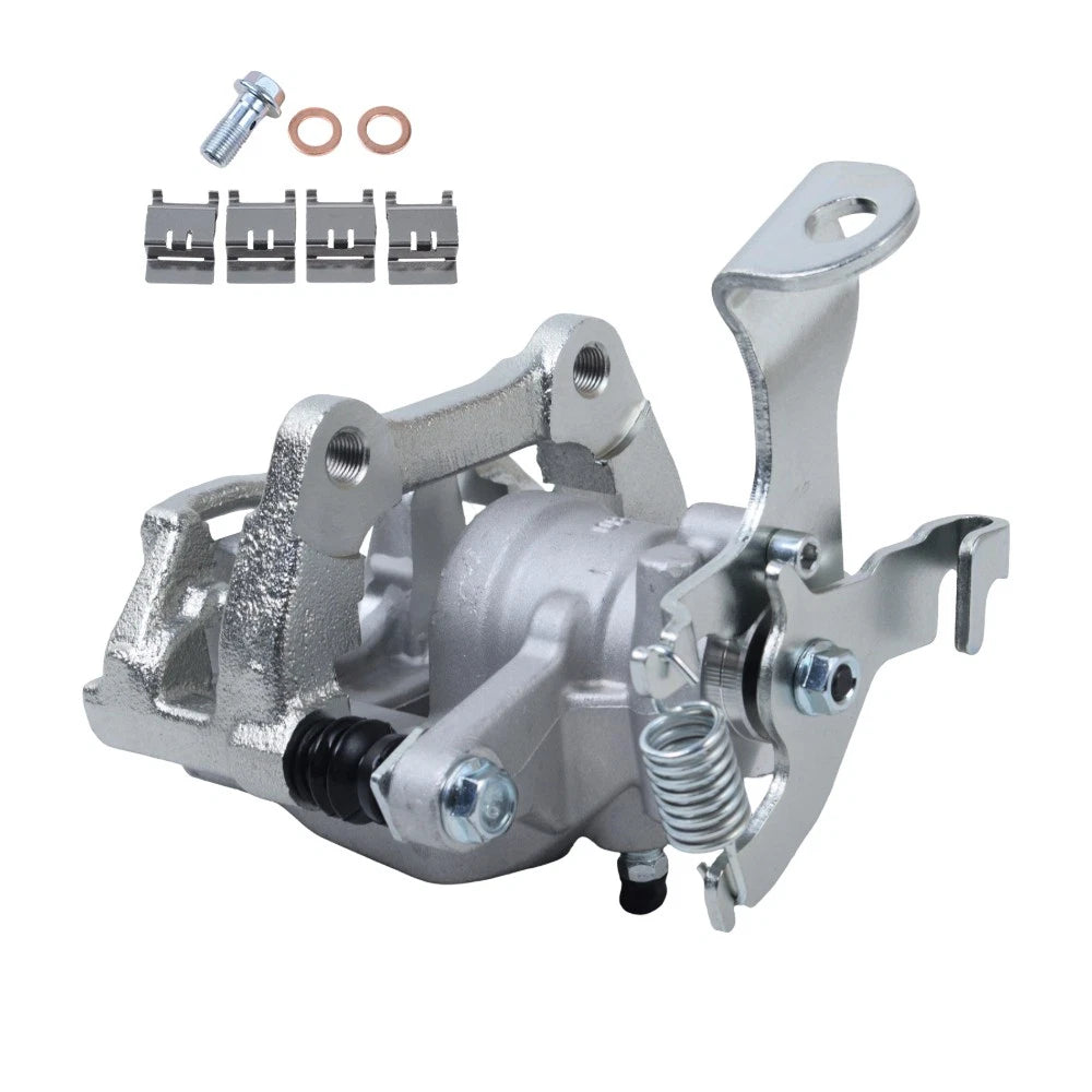 Rear Driver Brake Caliper with Bracket and Piston for Nissan Sentra (2020–2024)