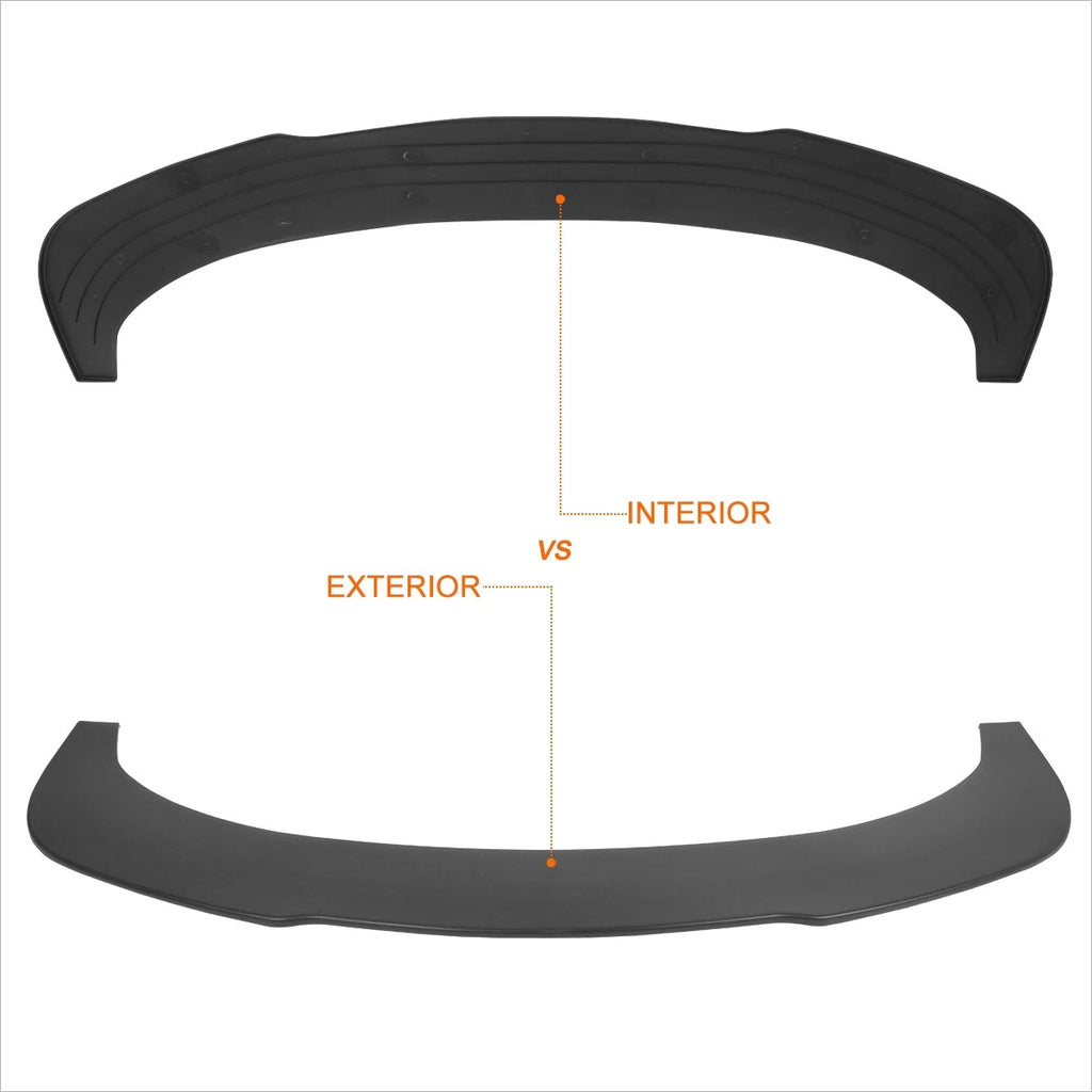 Front Lower Bumper Lip Splitter Spoiler for Universal Fit (66")