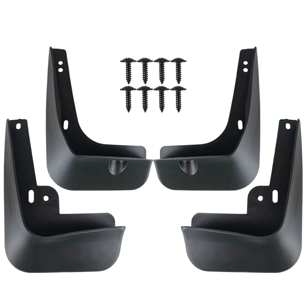 Set of 4 Mud Flaps for Hyundai Sonata (2011–2014) Front & Rear Guards