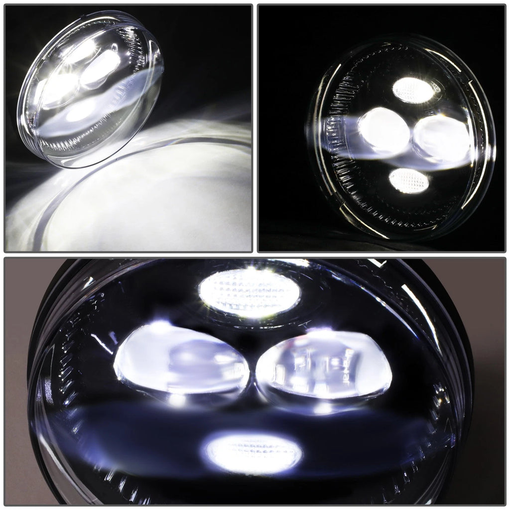 LED Projector Fog Lights for GMC Sierra 1500 2500HD 3500HD (2007–2014)