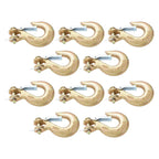 Set of 10 Clevis Slip Hooks for Heavy-Duty Applications (G70)
