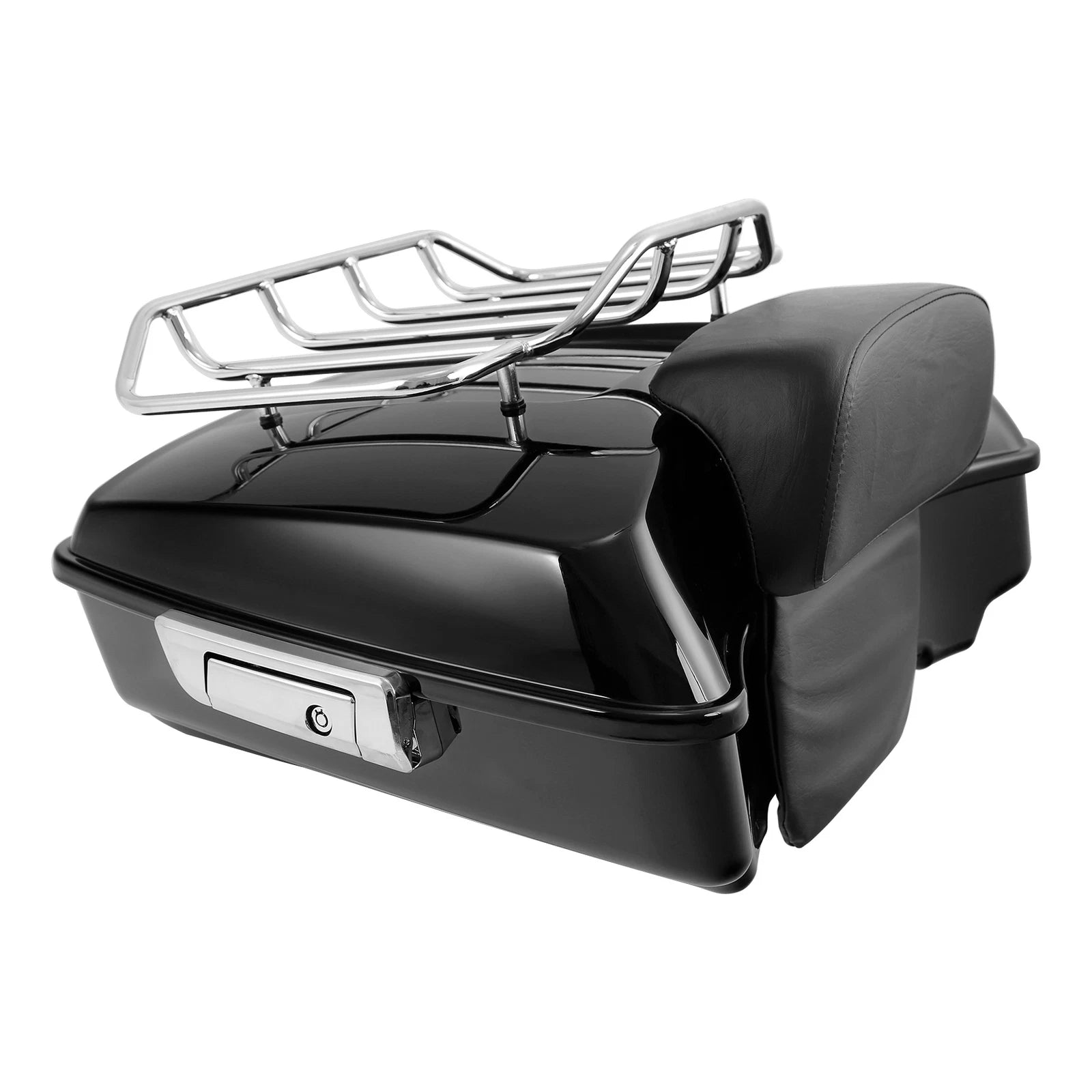 Chopped Trunk Luggage Backrest Pad for Harley Touring Road Glide (2014–2023)