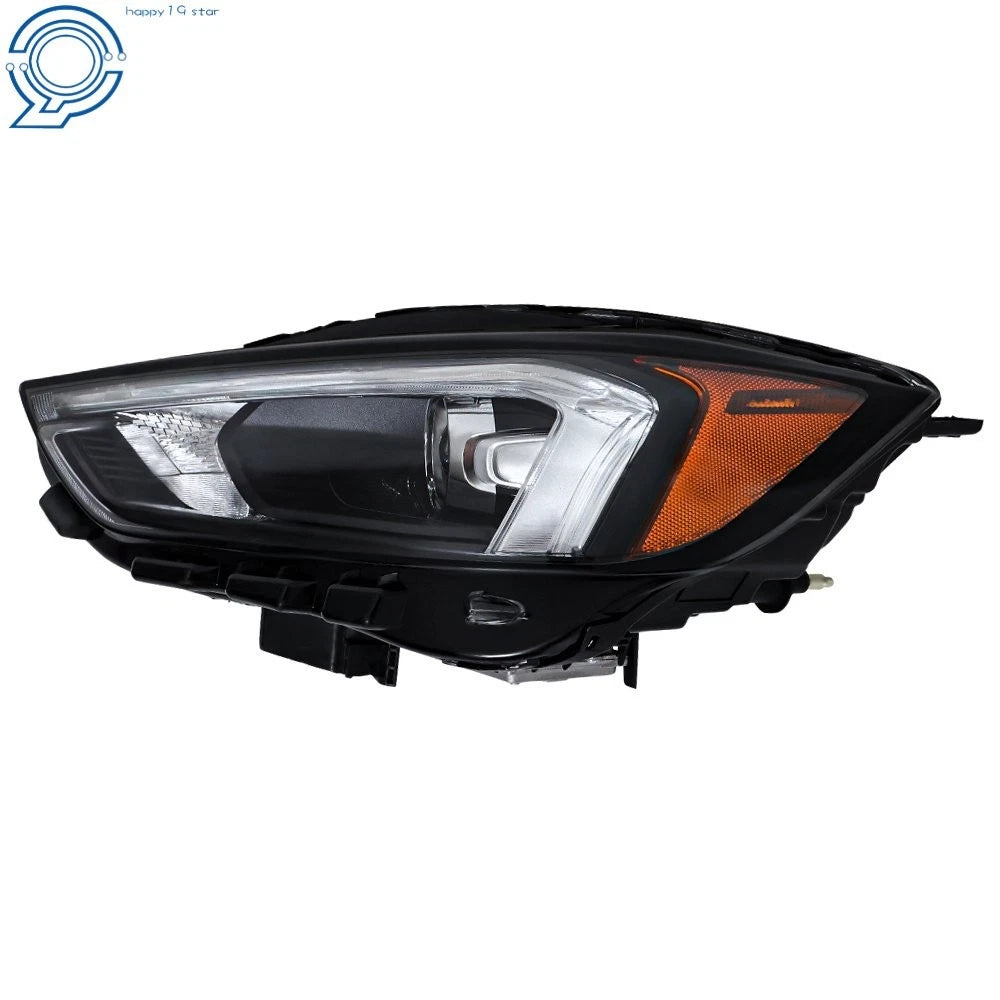 LED Headlight Assembly for Ford Edge (2019-2023) Black Housing Set Left