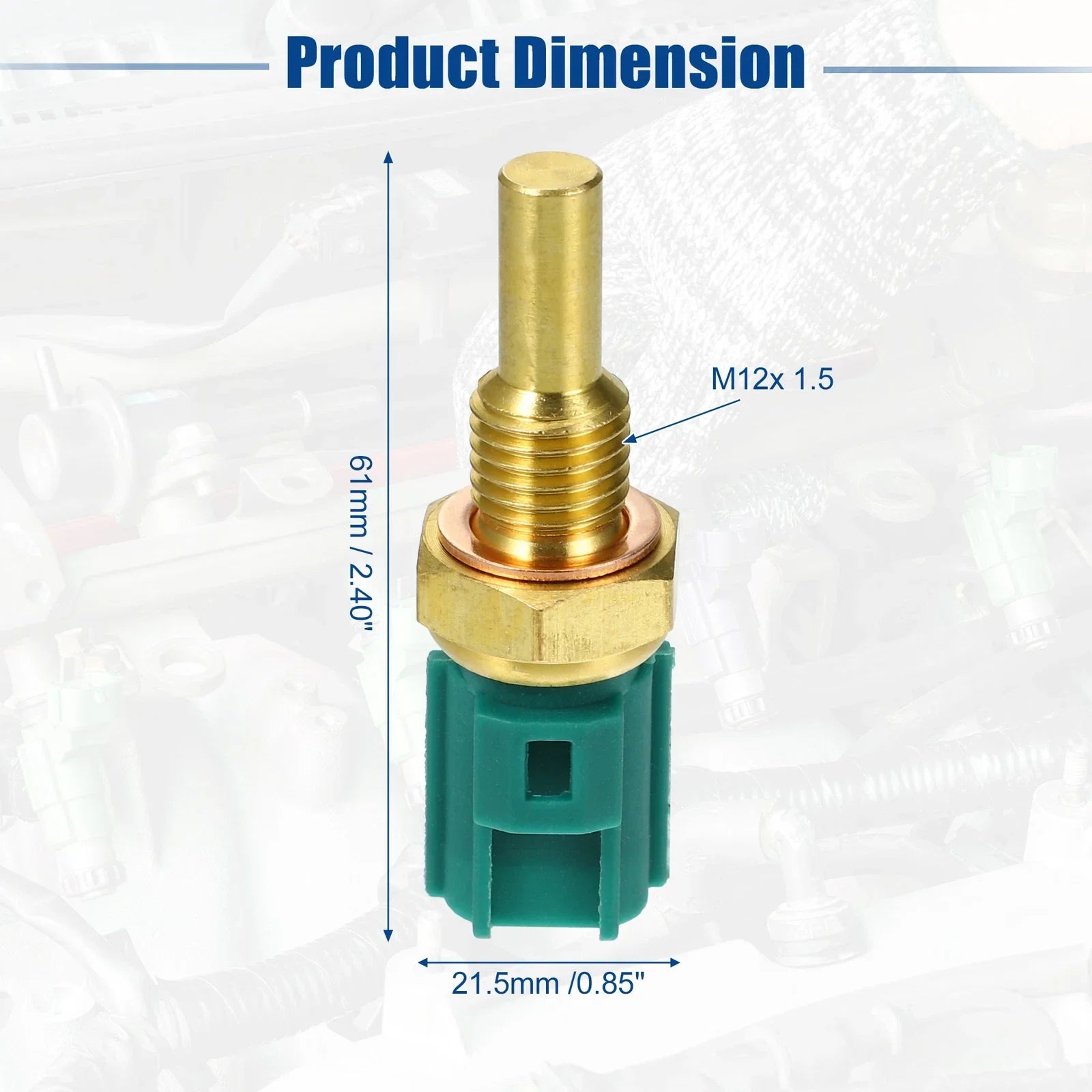 Engine Coolant Water Temperature Sensor for Honda Goldwing 1500 (1990-2000)