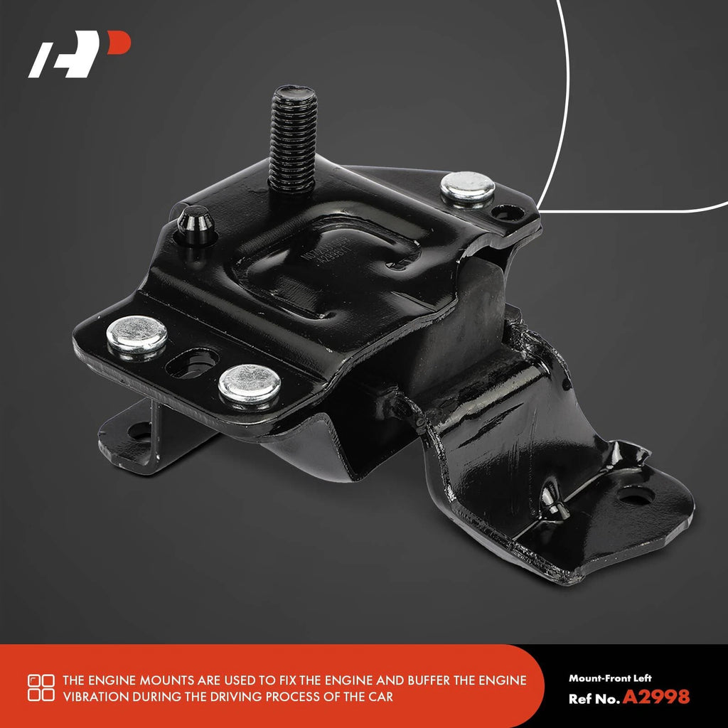 2X Front Engine Motor Mount for Ford Mustang (1994-1995) V6 3.8L