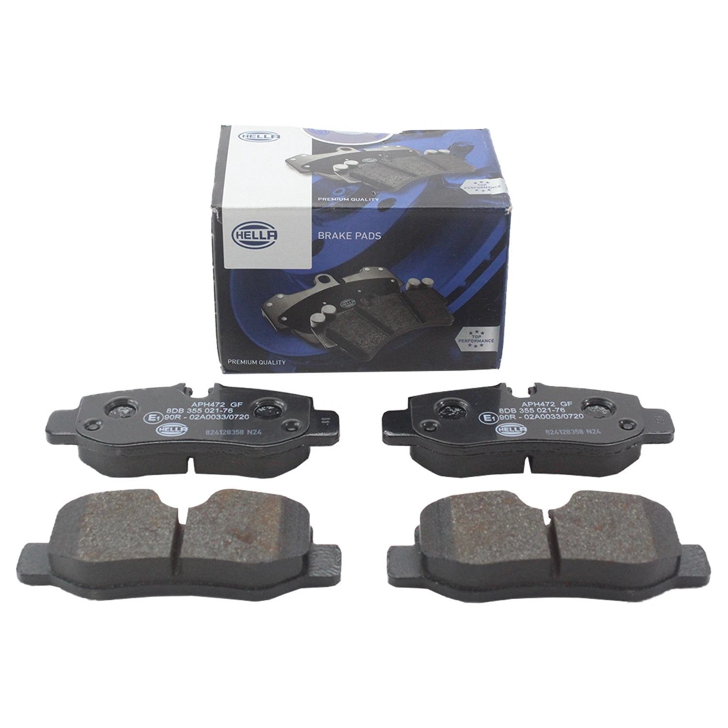 Set of 4 Rear Disc Brake Pads for Mercedes W447 Metris (2016–2023) 355021761