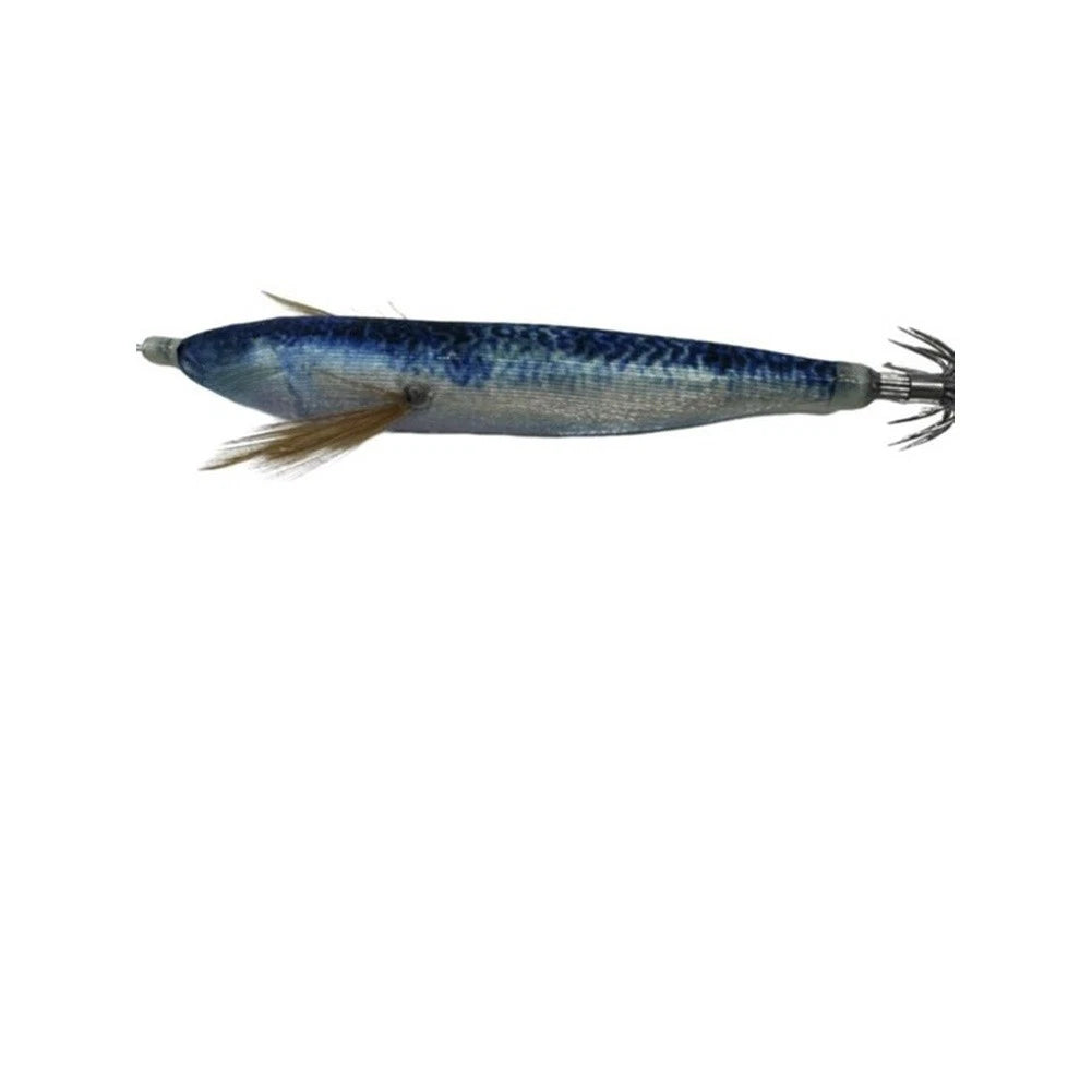 Glow in Dark Squid Lure with BKK Stainless Hook for Universal Use (12cm)